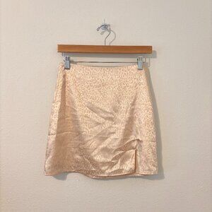Altar'd State Leopard Mini Skirt